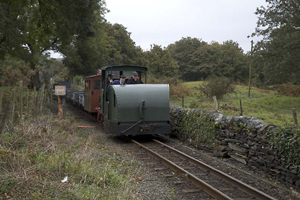 Old FRCo diesels depart Minffordd