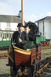 Spooner's Boat on its maiden voyage